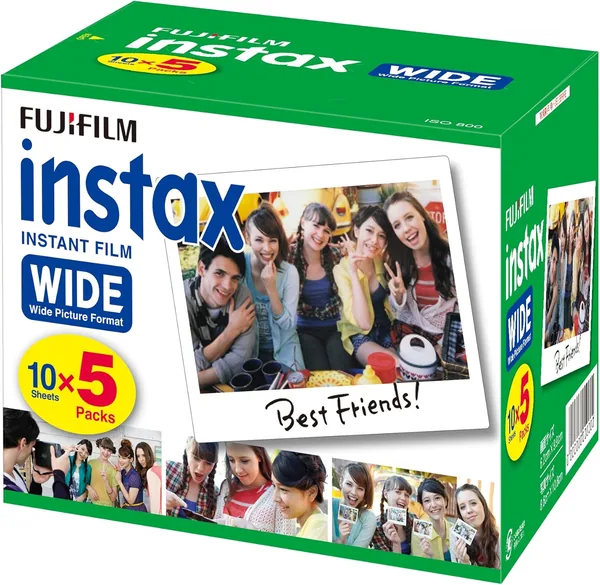 free ads Fujifilm INSTAX WIDE K R 5 Instant Camera Wide Film, 50 Sheets | Best Deal