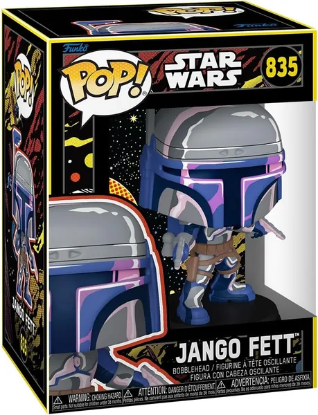 free ads Funko POP! Star Wars: Jango Fett – Retro Kollektiv Vinylfigur – Geschenkidee – Offiziell Produkt – Toy