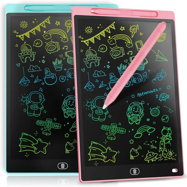 free ads Genialba 10 Zoll LCD Schreibtafel, Farb-LCD-Schreibtablett, Elektronisches Zeichentablett für Kinder, Best Deal