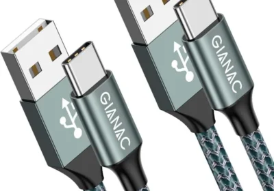 free ads Gianac USB Typ C Kabel, 2er Pack 2m + 2m, 3A USB C Lade- und Datenkabel Nylon Flechtung Schnelllader in Denmark