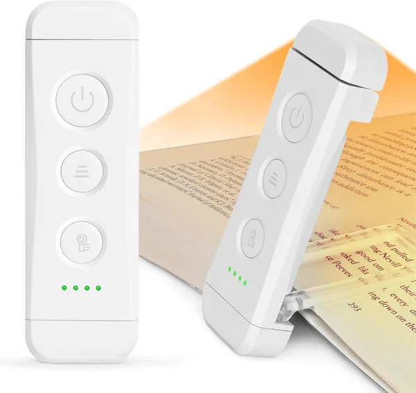 free ads Glocusent Book Light USB Rechargeable Clip-on LED Reading Light Best Deal