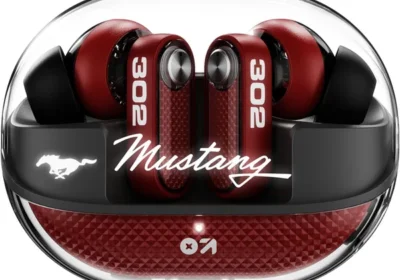 free ads GOBOULT Mustang Sprint कार्बोन इन-ईयर ईयरफ़ोन 60 घंटे प्लेटाइम, Amp ऐप सपोर्ट, 32dB सक्रिय शोर रद्द करना, चौड़ा माइक ENC, डुअल in India