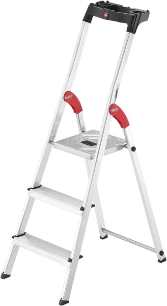 free ads Hailo H8160-307 L60 Standardline 3 Steps Safety Ladder SGD 208 Best Deal