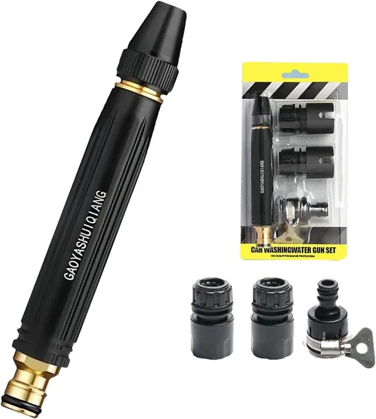 free ads Heavy Duty Adjustable Twist Hose Nozzle Jet Sweeper Nozzle – Best Deal