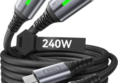 free ads INIU 240 W USB C Kabel, [Packung mit 2] 2 m PD Schnellladekabel USB C auf USB C, Nylongeflochtenes Ladekabel USBC für iPhone in Denmark