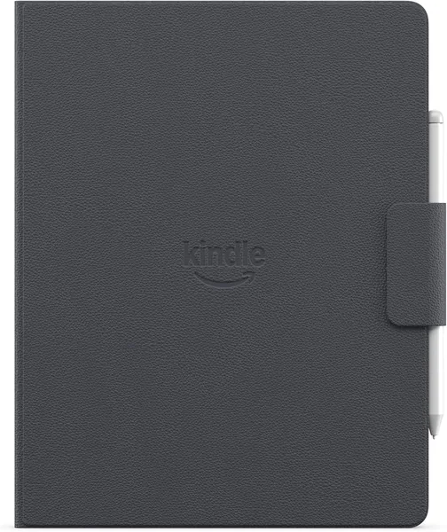 free ads Introductie van de nieuwe Amazon Kindle Scribe Executive Folio Cover met magnetische bevestiging, stijlvolle beschermende hoes – Premium Leer