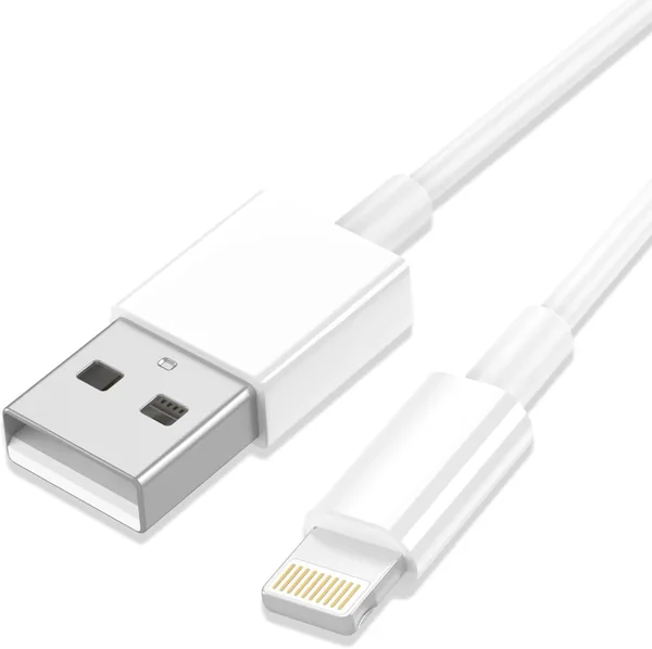 free ads iPhone Ladekabel USB A auf Lightning 1m 1 Stück MFi zertifiziert für schnelles Apple Laden