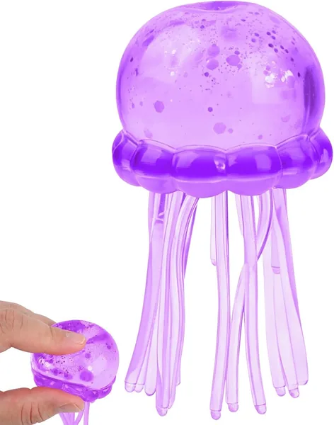 free ads Jellyfish Squishy Last Page®: كرة ضغط بطيئة الارتفاع لتخفيف التوتر والقلق – أفضل سعر