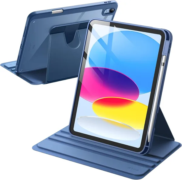 free ads JETech iPad A16 Case 360 Rotation Stand