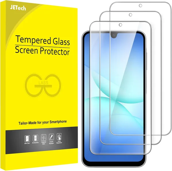 free ads JETech Screen Protector for Galaxy A17 5G – 3 Pack