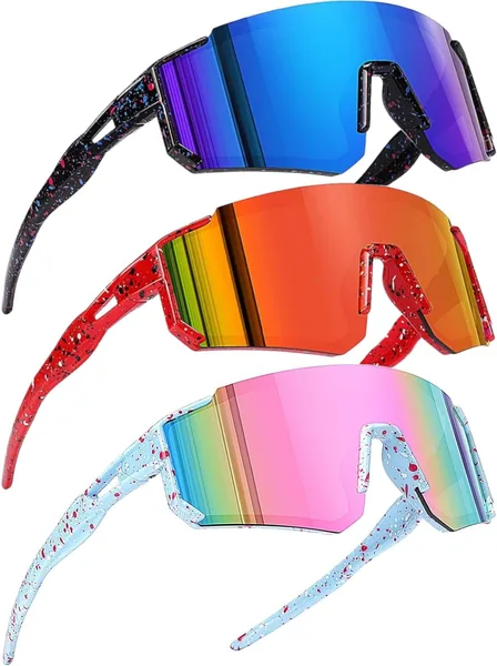 free ads Kids Sunglasses Youth Baseball Sports UV400 Goggles Best Deal