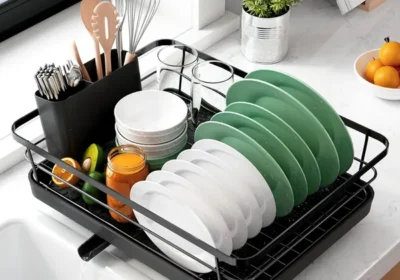 Free ad: free ads Kitsure Dish Drying Rack for Kitchen Counter - Space-Saving Stainless Steel Dish Drainer with Cutler in New Zealand. free ads Kitsure Dish Drying Rack for Kitchen Counter - Space-Saving Stainless Steel Dish Drainer with Cutler in New Zealand