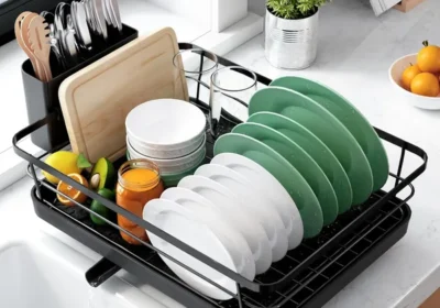 free ads Kitsure Dish Drying Rack Stainless Steel Kitchen Organizer Best Deal in United States