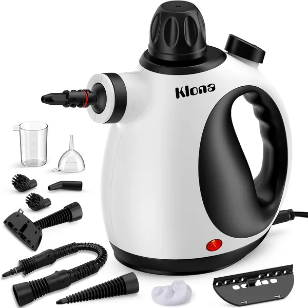 free ads KLONA Steam Cleaner 20% Off – 10 Accessory Kit