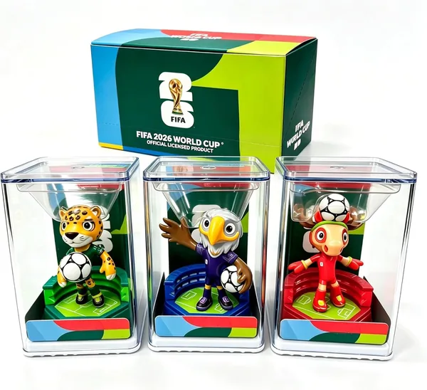 free ads LazyGoose FIFA 2026 – Figura de 3 cifras con licencia oficial de la Copa Mundial de la FIFA 2026