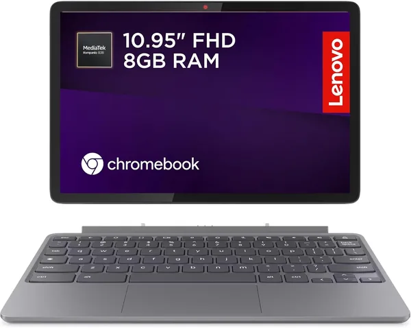 free ads Lenovo IdeaPad Chromebook Duet | 11 Inch FHD+ 1200p Laptop | MediaTek Kompanio 838 | 8GB RAM | 128GB