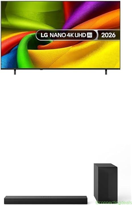 free ads LG 75NU850B6LA 75-Inch 4K Nano AI Smart TV + Soundbar Bundle – Best Price