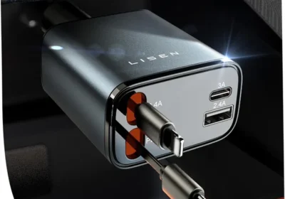 free ads LISEN 84 W Cigarette Lighter USB C Retractable Car Charger Adapter, 2026 Geschenkset für Ihn/Sie, Vaterestag in Finland