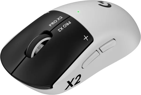 free ads Logitech G PRO X2 SUPERSTRIKE Lightspeed kabellose Gaming-Maus Super schnell Ultra leicht (61g) Anpassbares Klickgefühl USB