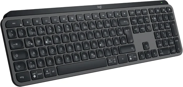 free ads Logitech MX Keys S Drahtlose Tastatur, Niedriges Profil, Fließendes Leises Tippen, Programmierbar, Hintergrundbeleuchtung, Bluetooth, USB C Aufladung – 42% Rabatt
