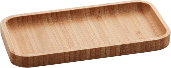 free ads LYOR – Prateleira de Bambu Marrom Natural 20cm – Decoração – Organização