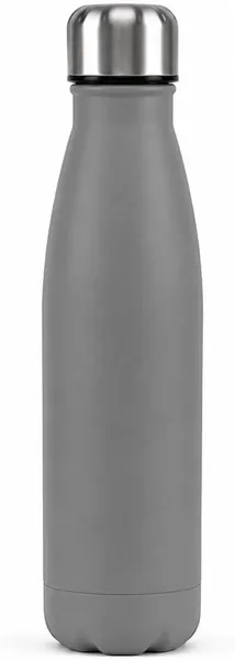 free ads Matte Stainless Steel Water Bottle 500ml – Leakproof Gym Flask