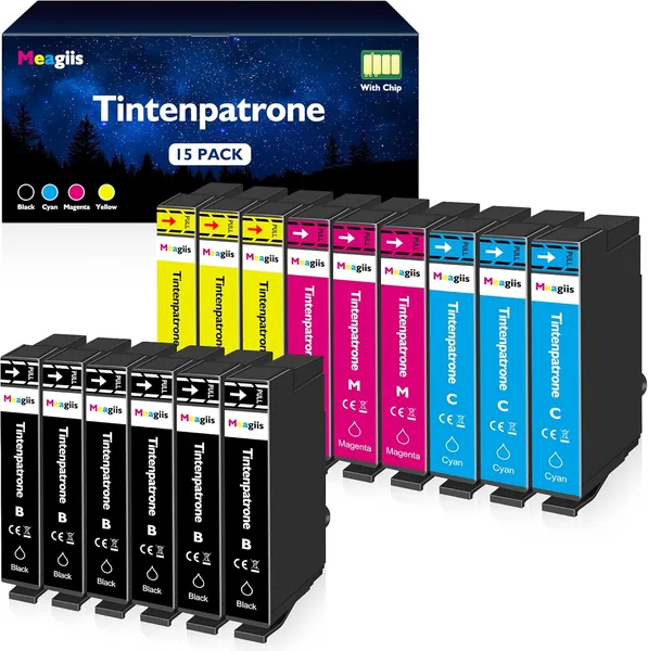free ads Meagiis Kompatible mit 604XL Druckerpatronen für Epson XP-Modelle