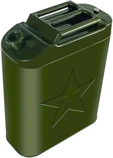 free ads Metal Jerry Can Green, 20L Fuel Container with Secure Lid Best Deal