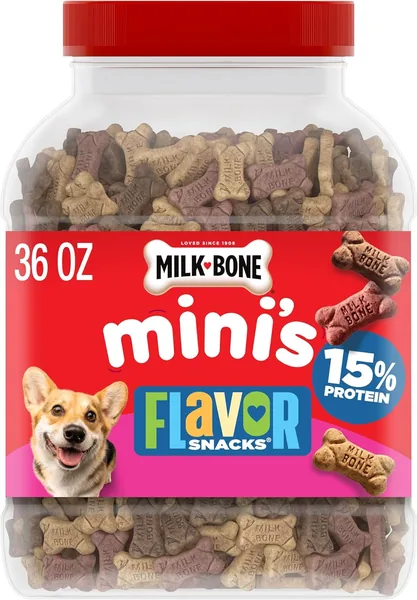 free ads Milk-Bone Flavor Snacks Mini’s – 36 Oz Canister Best Deal