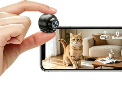 free ads Mini Caméra Espion WiFi HD 1080P Discrète avec Vision Nocturne, Détection de Mouvement, Accès à Distance et Continue in France