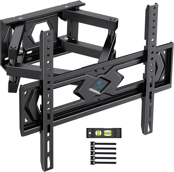 free ads Montaggio a parete PERLESMITH per TV o monitor da 26 a 70 pollici, supporto inclinabile e girevole fino a 45 kg, VESA 400 x 400 mm – Best Deal
