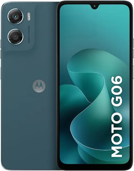 free ads Motorola Moto g06 128GB com Tela 6.9” e Câmera 50MP – Azul M