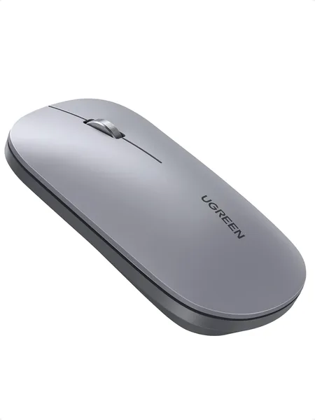 free ads Mouse Inalámbrico UGREEN, Bluetooth y USB 2.4G, Ratón Silencioso 4000 dpi, Compatible MacBook Pro/Air iPad