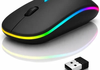 free ads Mouse Sem Fio RGB Bluetooth - Leve e Silencioso, Carregamento USB 2.4 GHz - Melhor Preço in Brazil