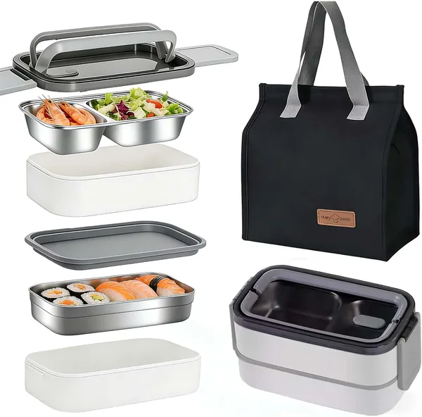 free ads Muyuone 1400ml Stainless Steel Bento Lunch Box Best Deal