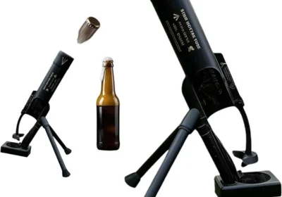 free ads Otwieracz do butelek piwa w stylu moździerza, 51 mm, automatyczny wyrzut kapsla z mechanizmem naciskowym, Beer Bottle Mortar in Poland