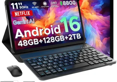 free ads P11 Android 16 Tablet 11 pulgadas, 48GB RAM + 128GB ROM/2TB TF, 90Hz, T7250 Octa-Core, 8800mAh, 13MP+5MP, AI Gemini, Widevine L - 28% de descuento in Portugal