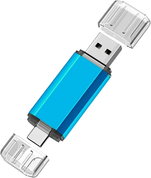 free ads Pendrive USB C, Memoria Externa para Fotos y Música, Compatible con Teléfonos y Computadoras