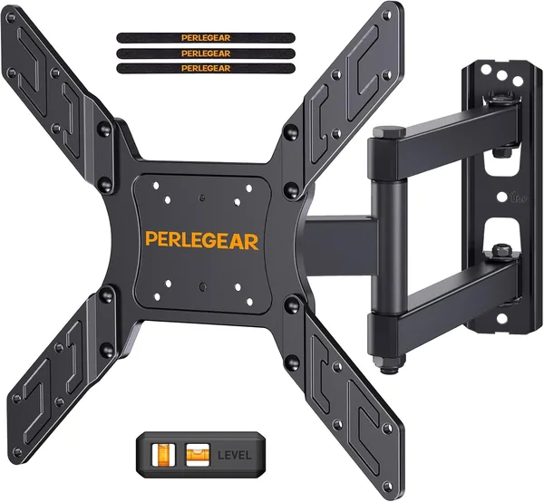 free ads Perlegear PGMFK6 Supporto a Parete per TV da 26 a 65 Pollici, Braccio Estensibile con Ruotazione, Max VESA 400×400, Ultra Resistente – Miglior Affare