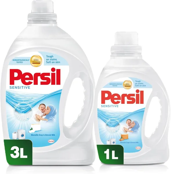 free ads Persil Sensitive و Baby، 3+1 لتر – توفير 19%