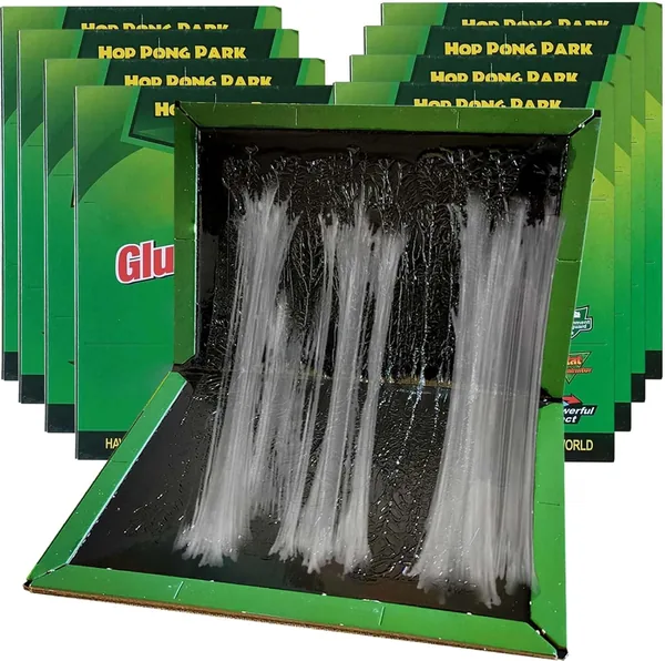free ads Pest Sticky Pad Traps Boards, Hidden Black Sticky Pads, Non-Toxic Insect Adhesive Traps for Indoor &