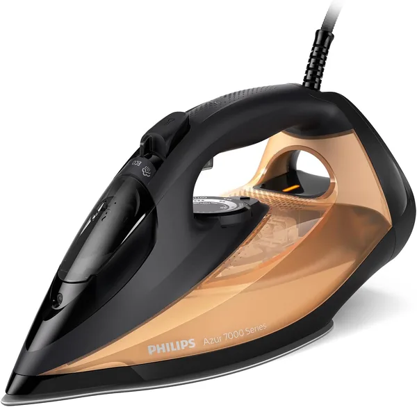 free ads Philips 7000 Series Dampfbügelstation: 50 g/min Dampfleistung, 250 g Steam Boost, SteamGlide Elite Sohle, Automatisch