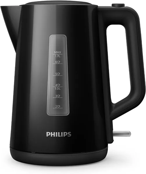 free ads Philips Kettle HD9318/20 – 1,7 L mit Kontrollanzeige, Pirouette-Basis, Schwarz (28% Rabatt)