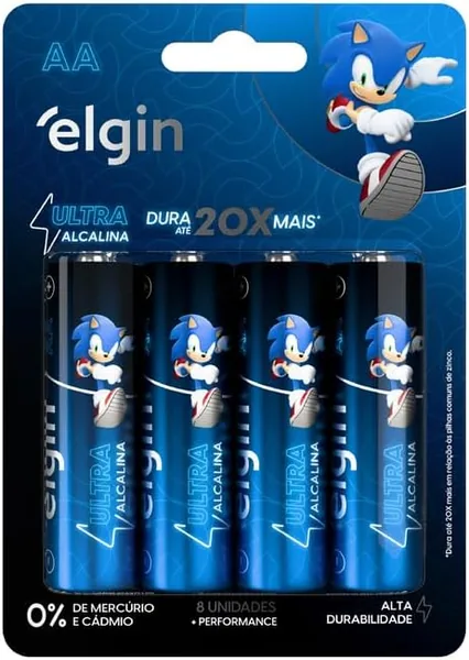 free ads Pilha Ultra Alcalina AA Elgin – Cartela com 8 Unidades (44% Off)