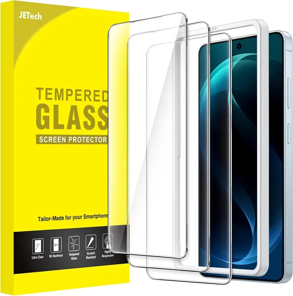 free ads Protection d’écran JETech pour Samsung Galaxy S26, Verre Trempé 9H avec Outil d’Installation Facile, Compatible Empreinte Digitale, HD