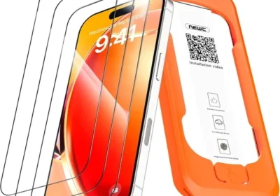 free ads Proteggi Schermo Completo 'C da 3 Pezzi per iPhone 17/17 Pro/16 Pro, 6.3 Pollici [Installazione Automatica], Tempered Glass in Italy