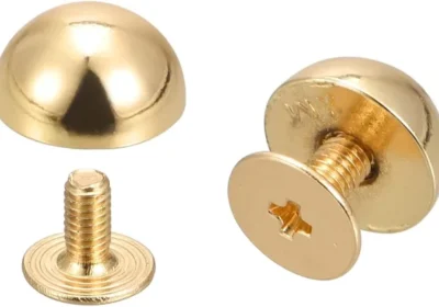 free ads QUARKZMAN Rivets with Screw Cap - 6 Sets of 10 x 5 mm Round Rivets in Singapore