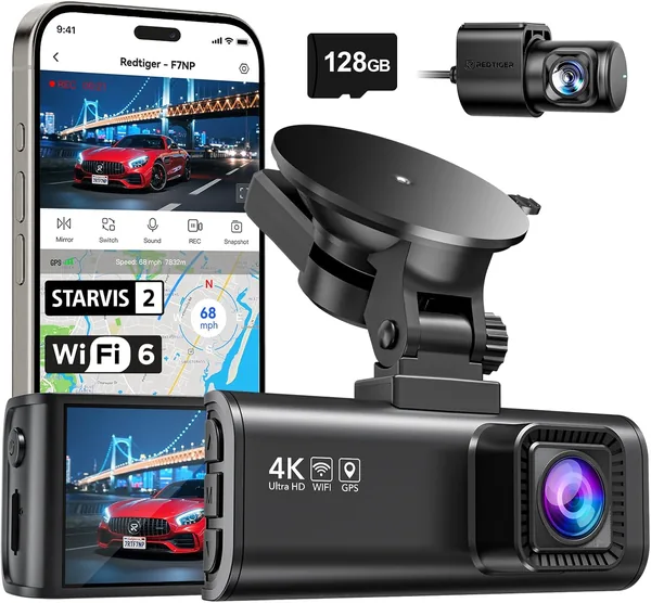 free ads REDTIGER 4K Dash Cam Best Deal