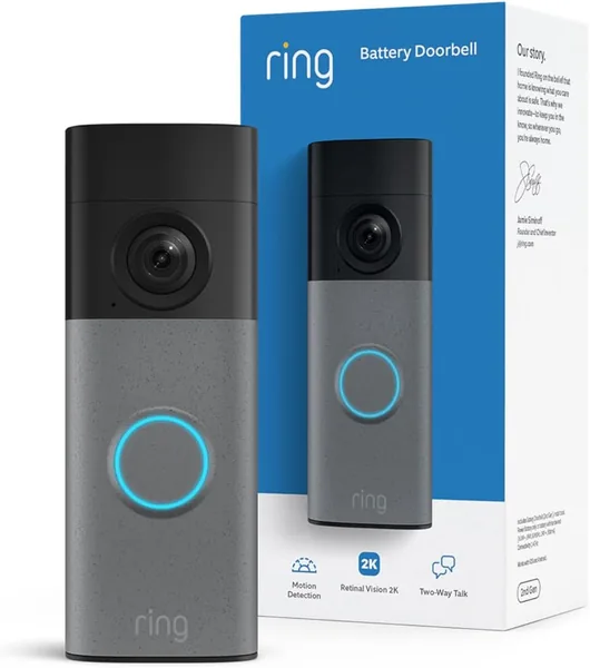 free ads Ring Battery Doorbell Retinal 2K Best Deal
