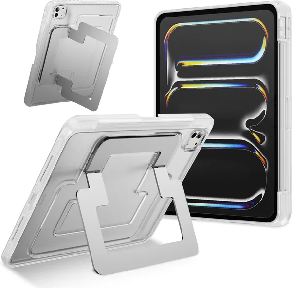 free ads rojarou iPad Pro 11″ Case M5/2025,M4 – Kickstand, Pencil Holder Best Deal